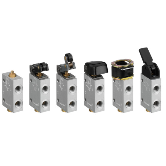 Aventics VVAP-NPTF-3/2NC-PAN Electric and Pneumatic Actuated Directional Valve