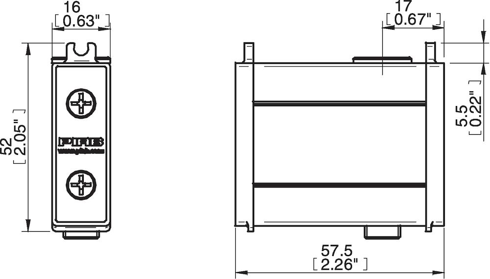 Piab Quick-Release tank module P3010, 30 cm³