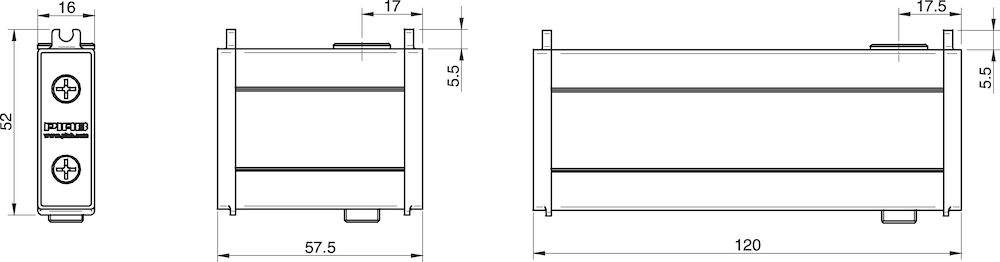 Piab Quick-Release tank module P3010, 60 cm³