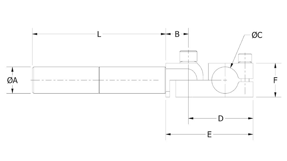 Piab GLA 10-90 Elbow Arm