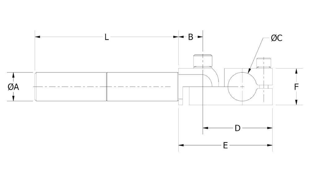 Piab GLA 20-150 Elbow Arm
