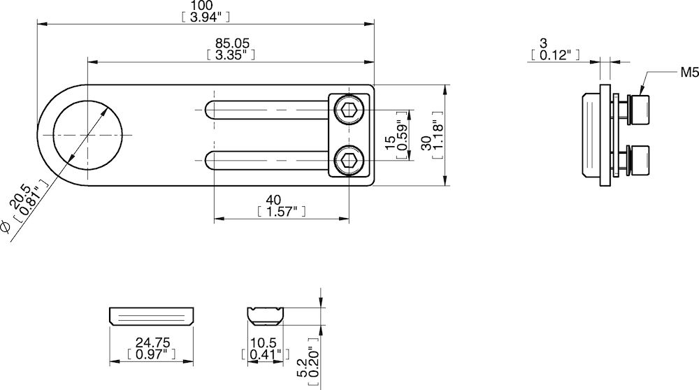 Piab Mounting bracket MB20L