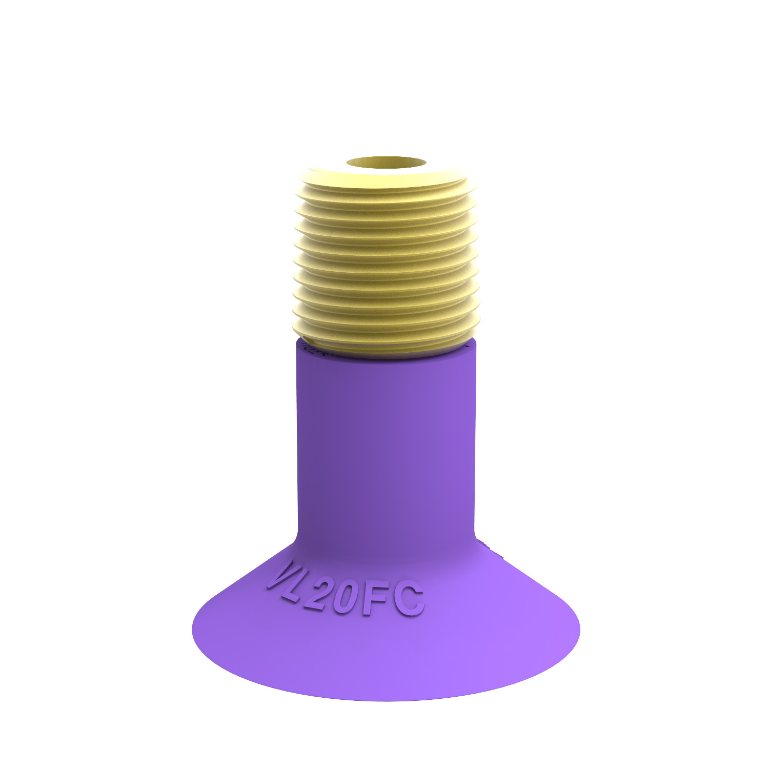 Piab Suction cup VL20FC, 1/8NPT-M5