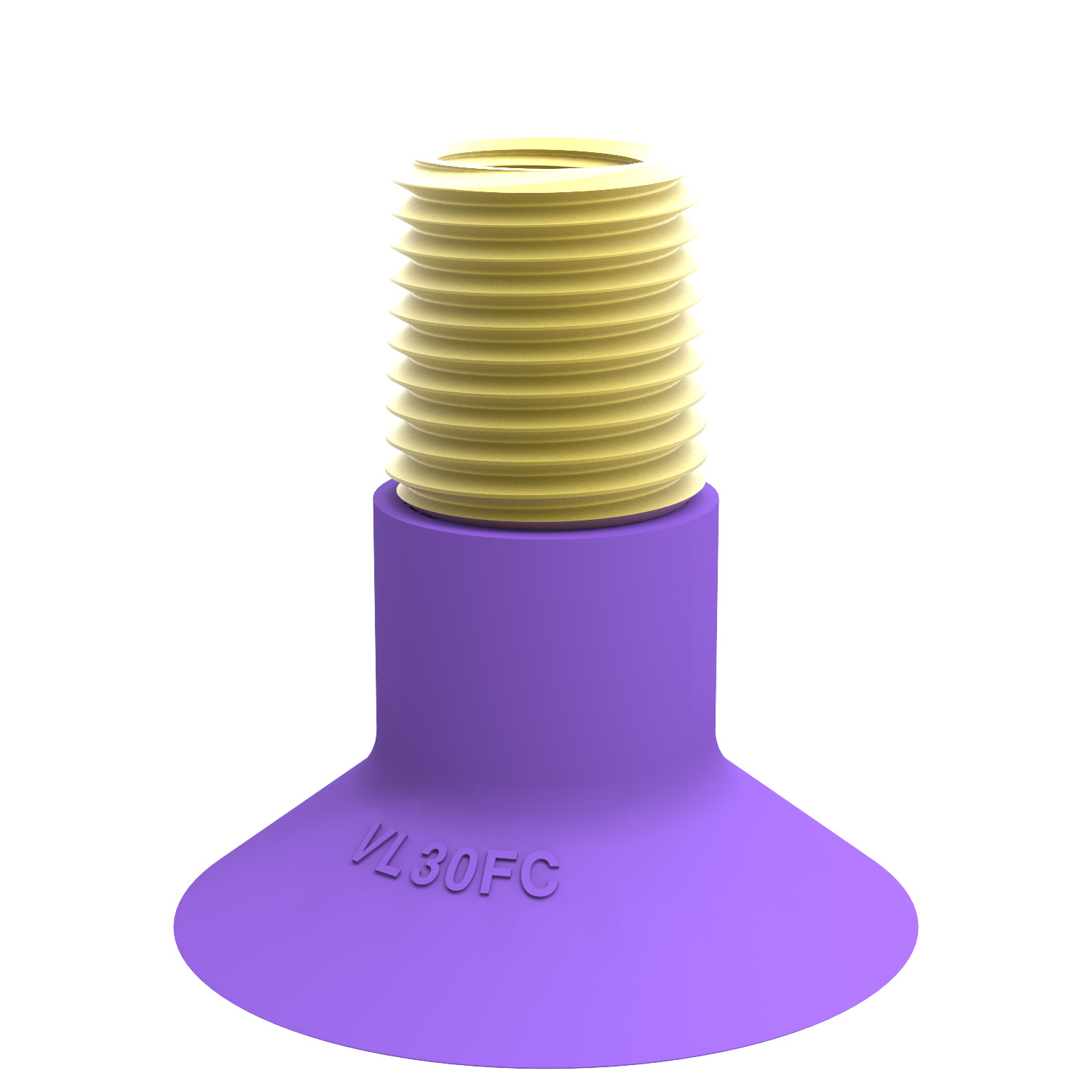 Piab Suction cup VL30FC, 1/4NPT-1/8NPSF