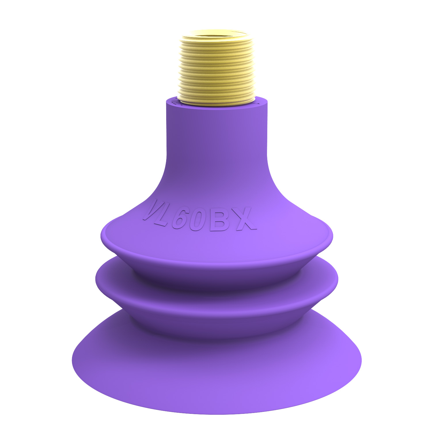 Piab Suction cup VL60BX, 3/8NPT-1/4NPSF