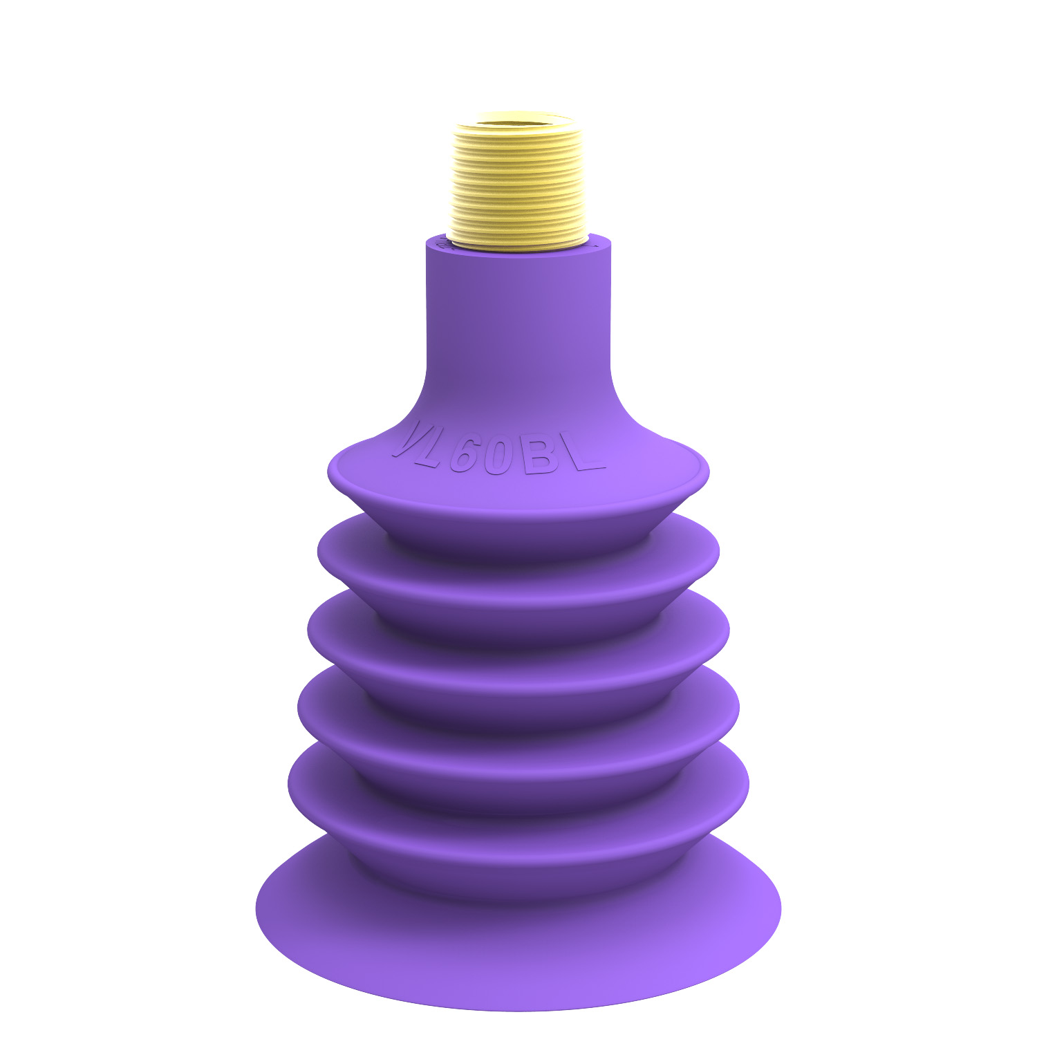 Piab Suction cup VL60BL, 3/8NPT-1/4NPSF