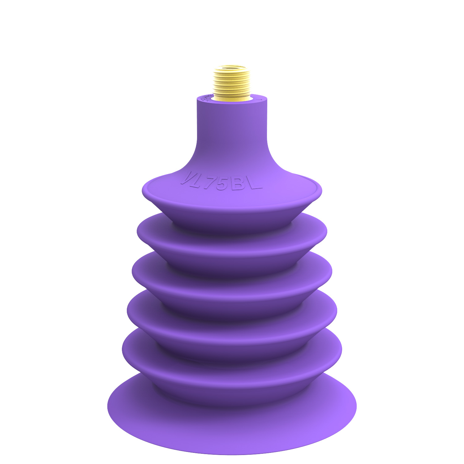 Piab Suction cup VL75BL, G1/4-G1/8