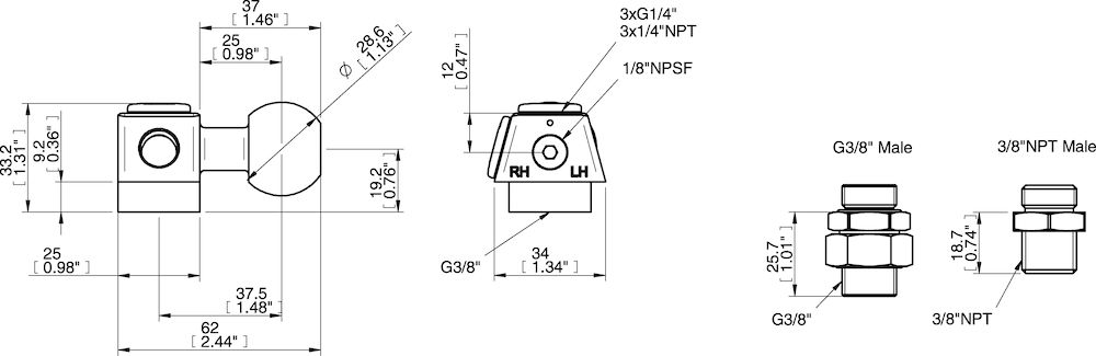 Piab 02.10.548 Robot End Of Arm Tooling (EOAT) components