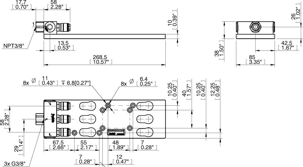 Piab 02.12.371 Vacuum pumps and ejectors