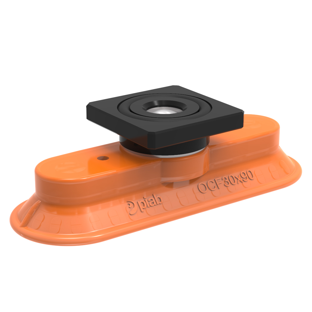 Piab Suction cup OCF30x90 Polyurethane 55/60, T-slot with mesh filter