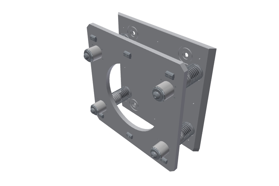 Piab GPG 3 Spring Loaded Quick Change Mounting Plate