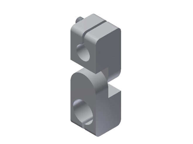 Parallel Tubular Connector Piab 02.14.493 KIC 20-30 Tube Parallel Swivel Clamp | Motion World