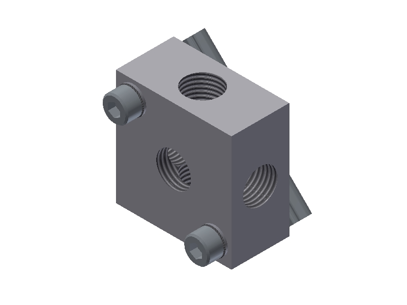 Piab LVT 1/4 X Manifold Block