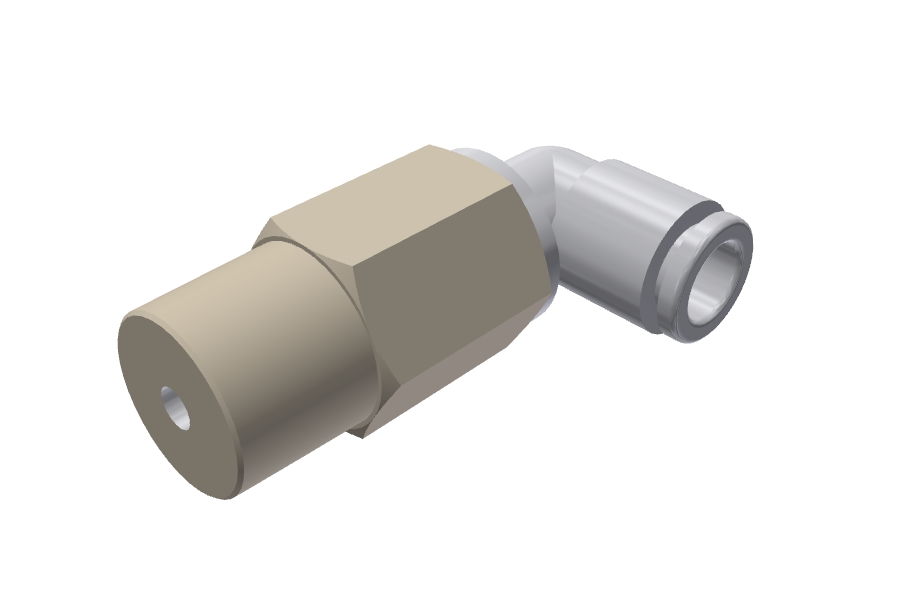 Piab W06-02S-10 Extended Male Elbow