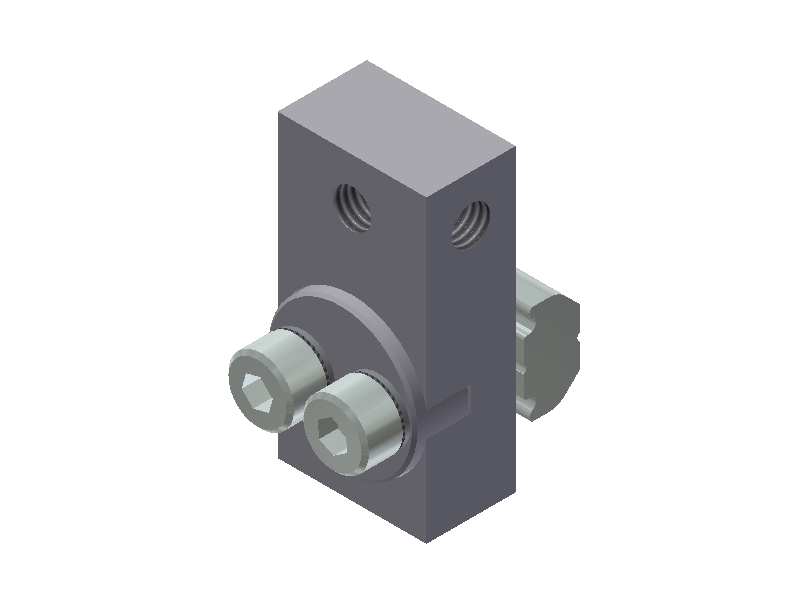Piab WSD M5 L-X Adjustable Angle Connector