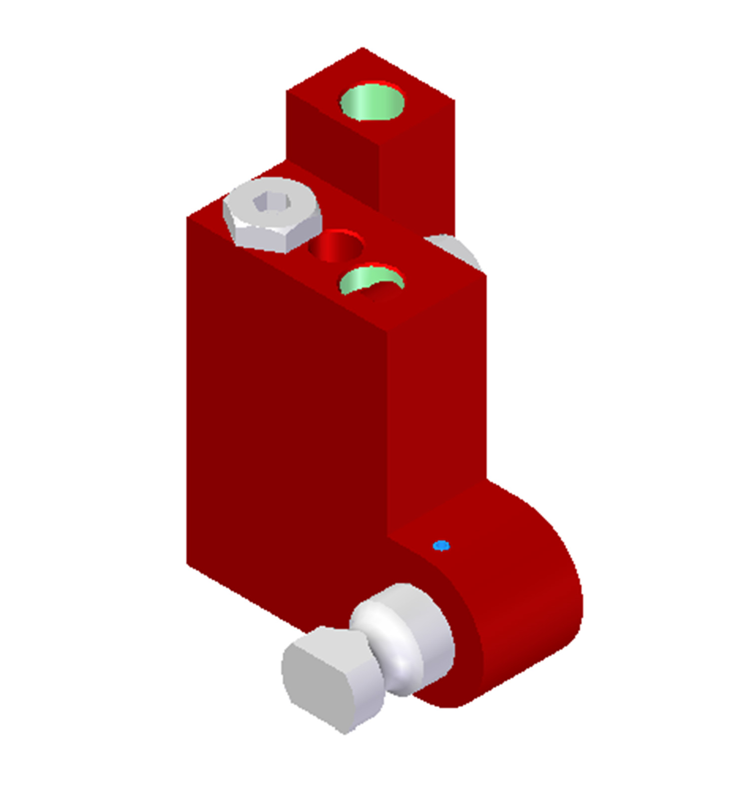 Piab Vacuum Check Valve VT-1H, NPT threads, Lock pin 19, Right hand connection