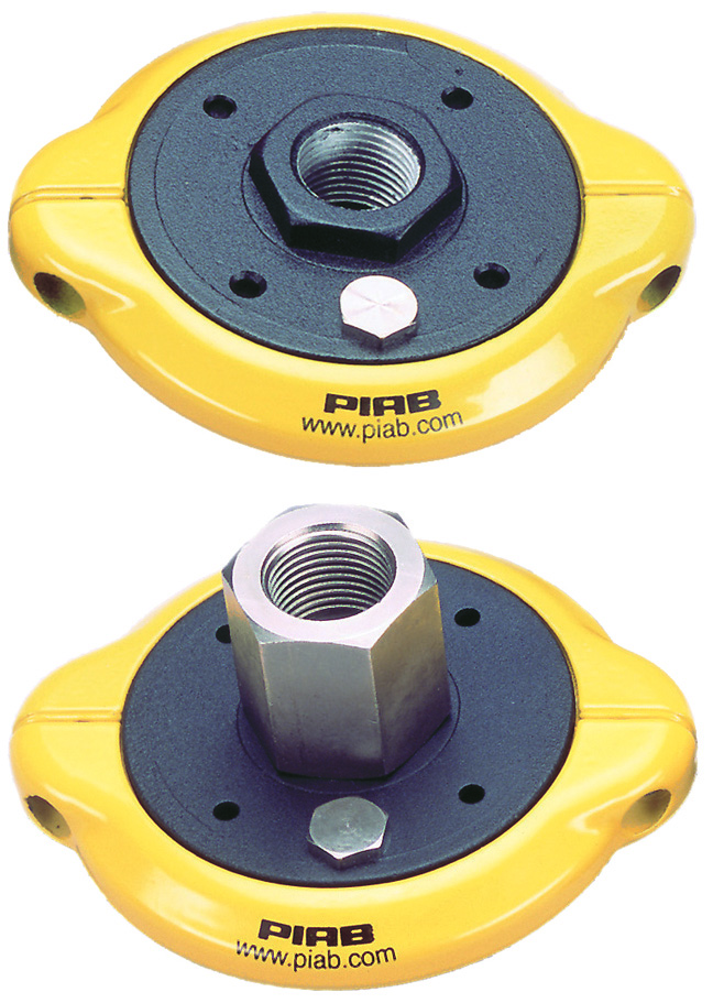 Piab Fitting 110, G1/2 female, clamp ring with mesh filter