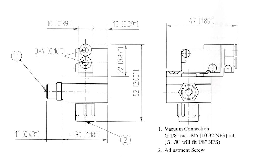 Piab 31.16.014 Vacuum pumps and ejectors