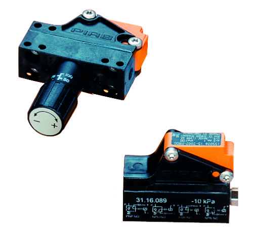 Piab Vacuum switch, inductive universal, preset (Signal range 3.0 -inHg)