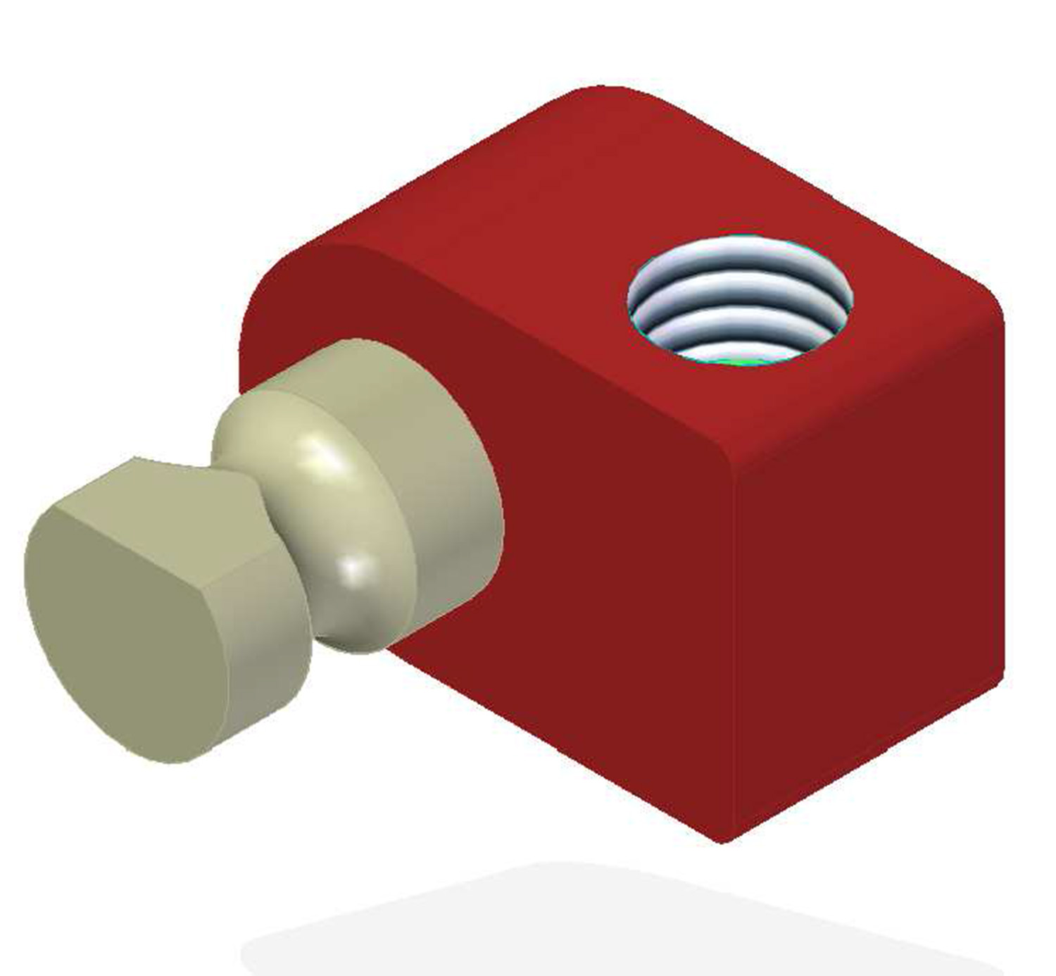 Piab Centralized vacuum connection, NPT threads, Lock pin 19, Left or Right hand connection