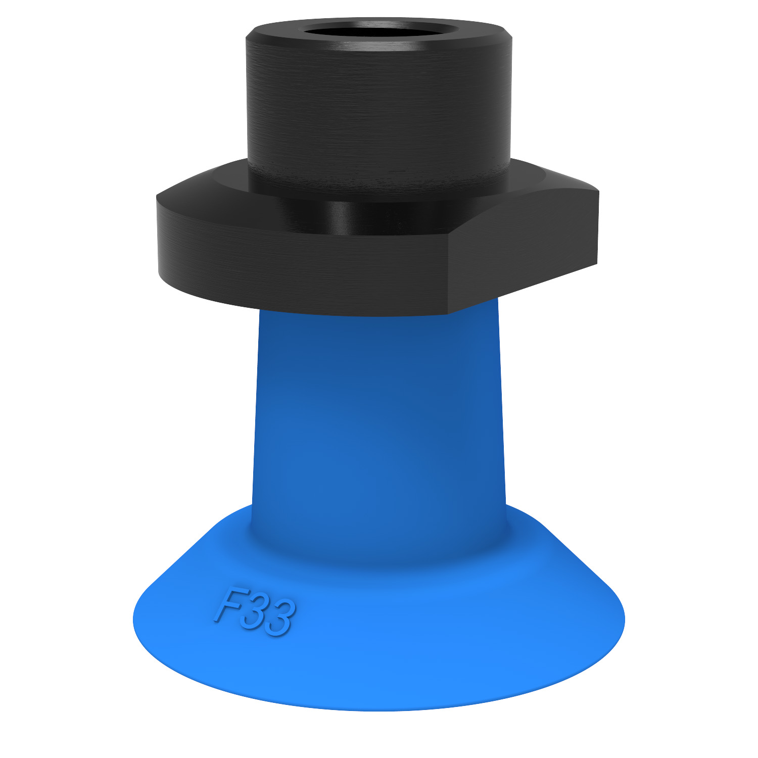 Piab Suction cup F33 Silicone FCM, 1/8 NPSF female