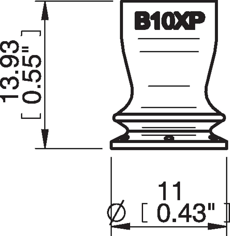 Piab Suction cup B10XP Polyurethane 30/60