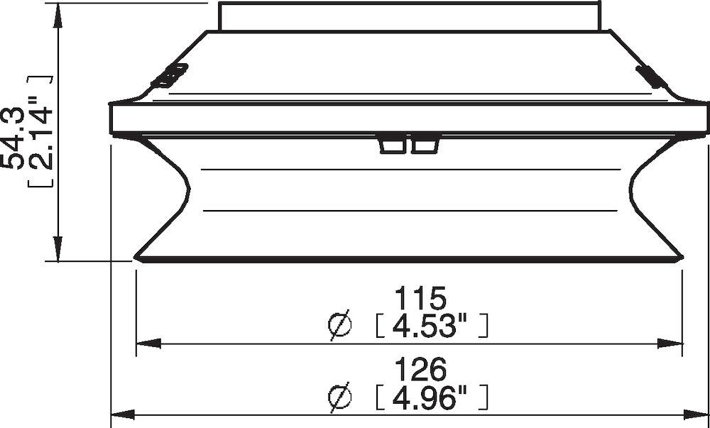 Piab Suction cup B110-2 Silicone FCM with washer