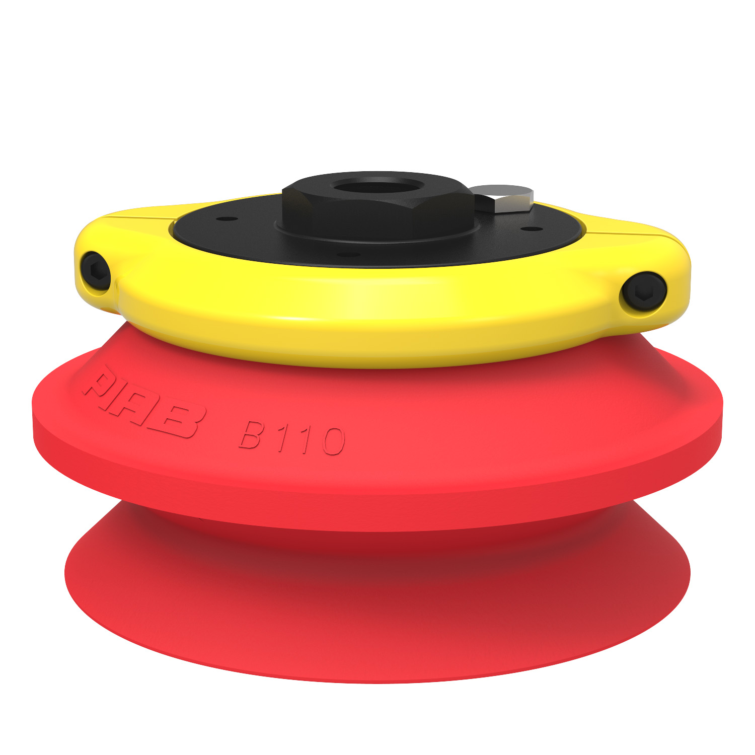Piab Suction cup B110 Silicone, G3/8 female, clamp ring with mesh filter