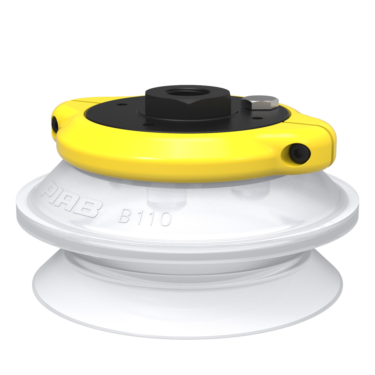 Piab B110.21.11NB / 0200550 Suction cup B110 Silicone FCM, 3/8" NPSF female, with mesh filter