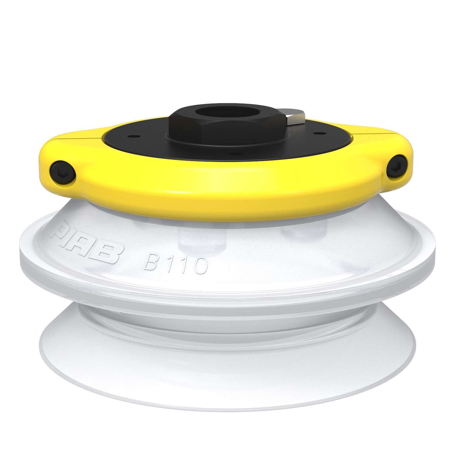 Piab Suction cup B110 Silicone FCM, G1/2 female, clamp ring with mesh filter