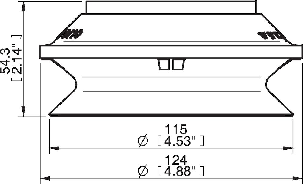 Piab Suction cup B110 Nitrile-PVC