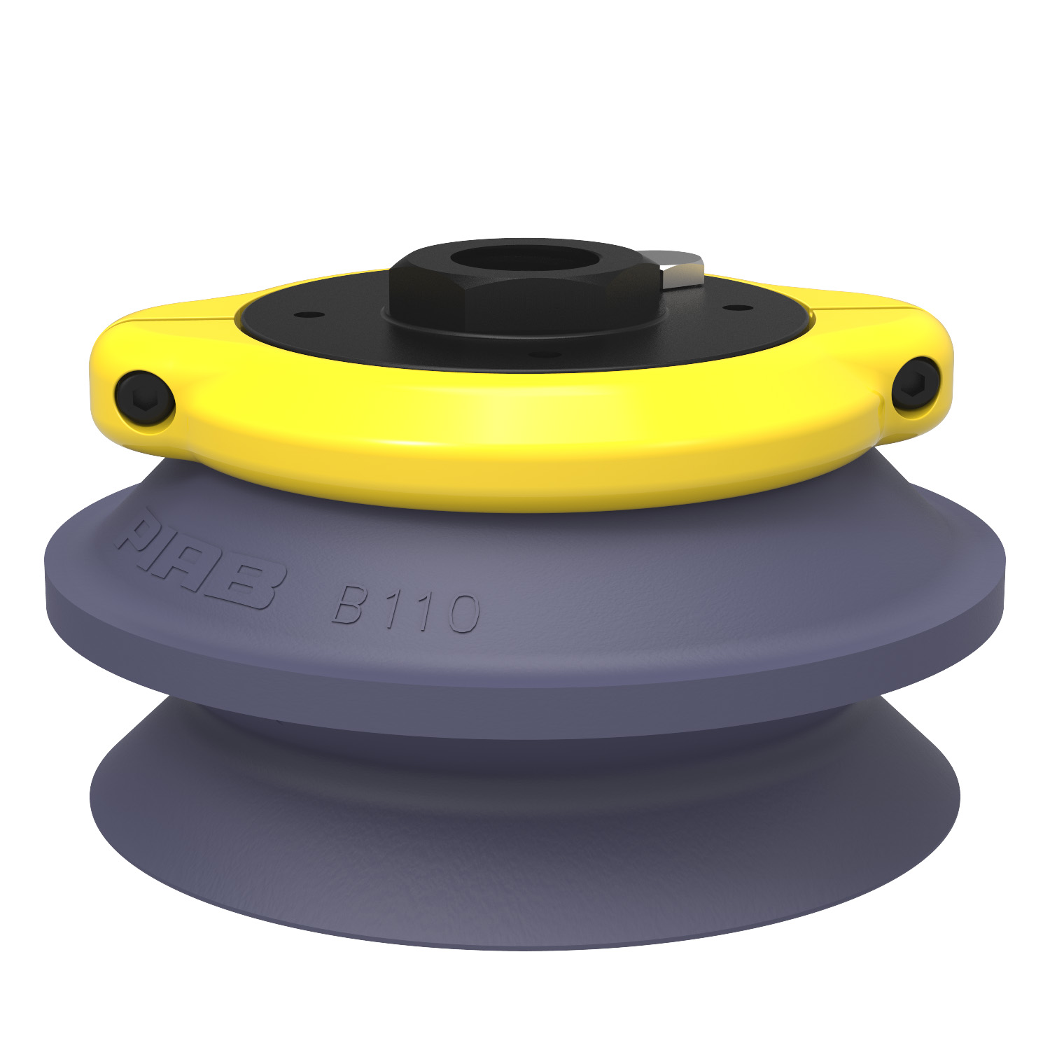 Piab Suction cup B110 HNBR, G1/2 female, clamp ring with mesh filter
