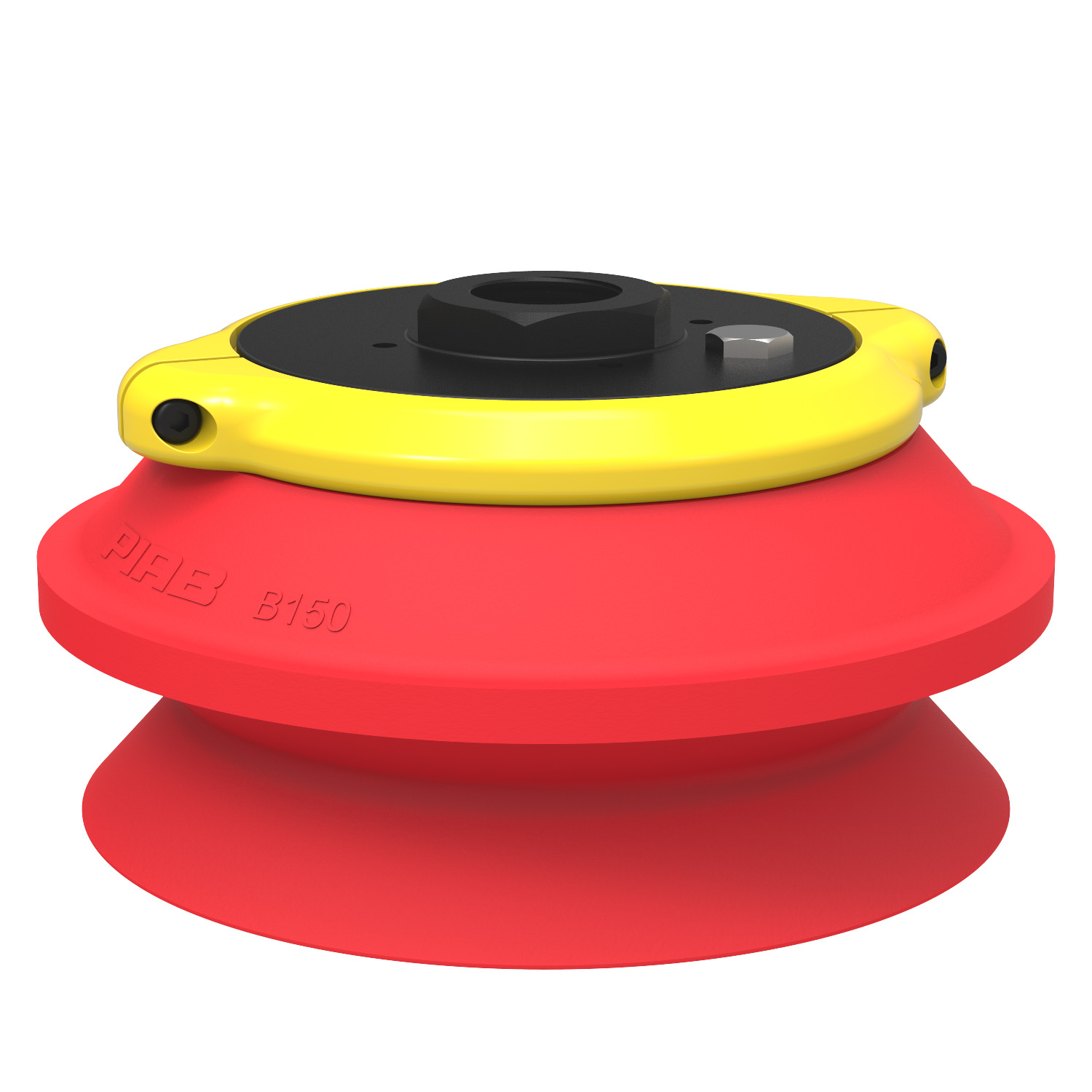 Piab Suction cup B150 Silicone, G3/4 female, clamp ring with mesh filter