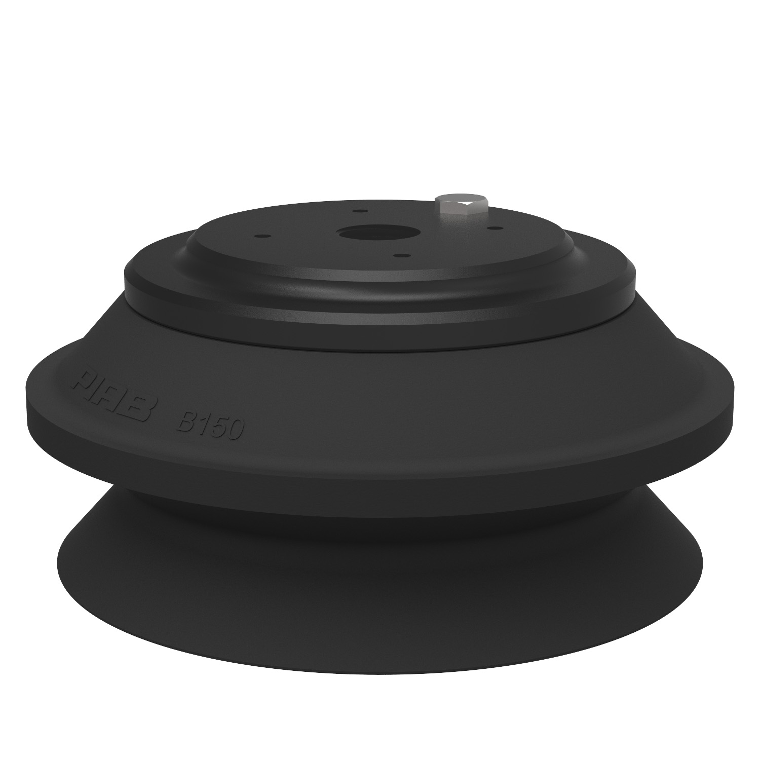 Piab Suction cup B150 Nitrile-PVC, G1/2 female Al, with mesh filter