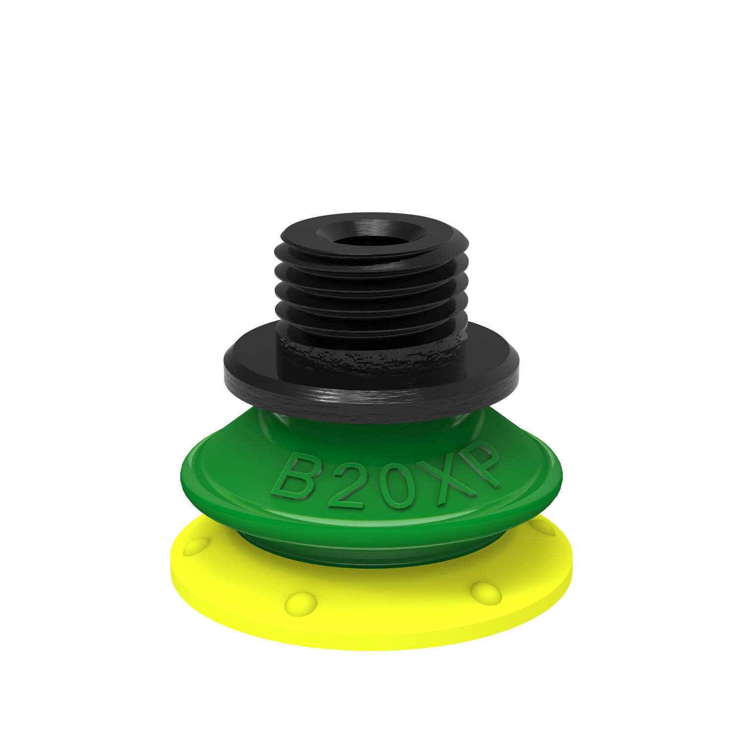 Piab Suction cup B20XP Polyurethane 30/60, G1/8 male / M5 female, with mesh filter