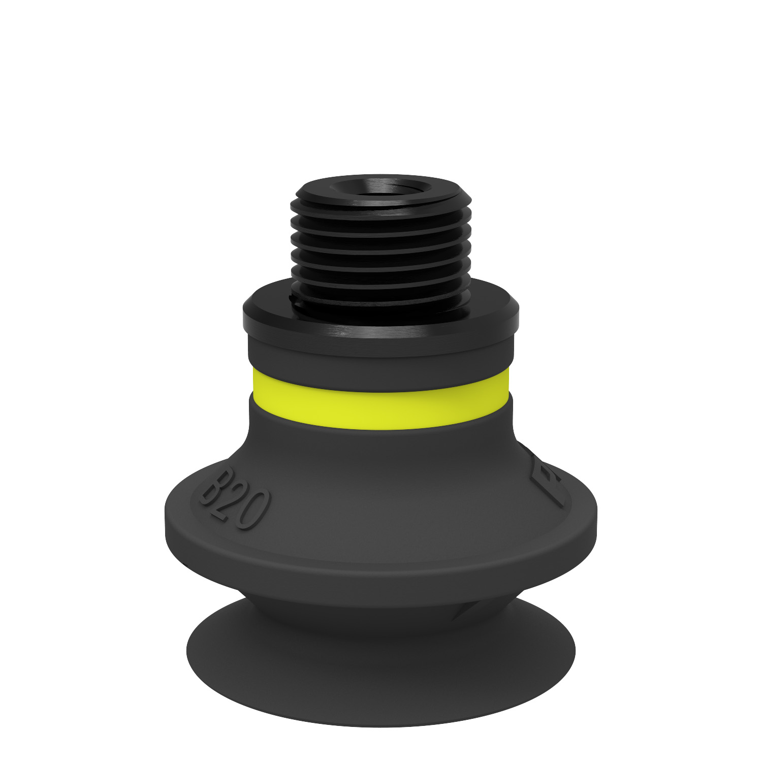 Piab Suction cup B20 Chloroprene, G1/8 male/M5 female