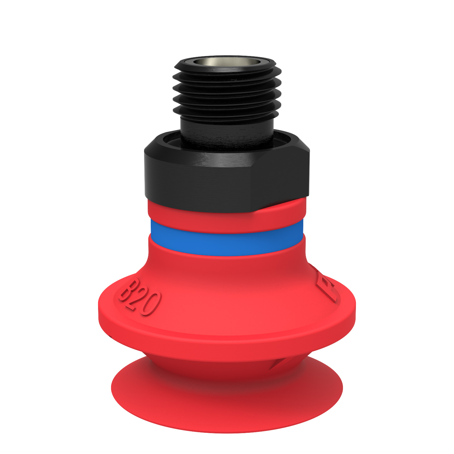 Piab Suction cup B20 Silicone, G1/8 male, with mesh filter