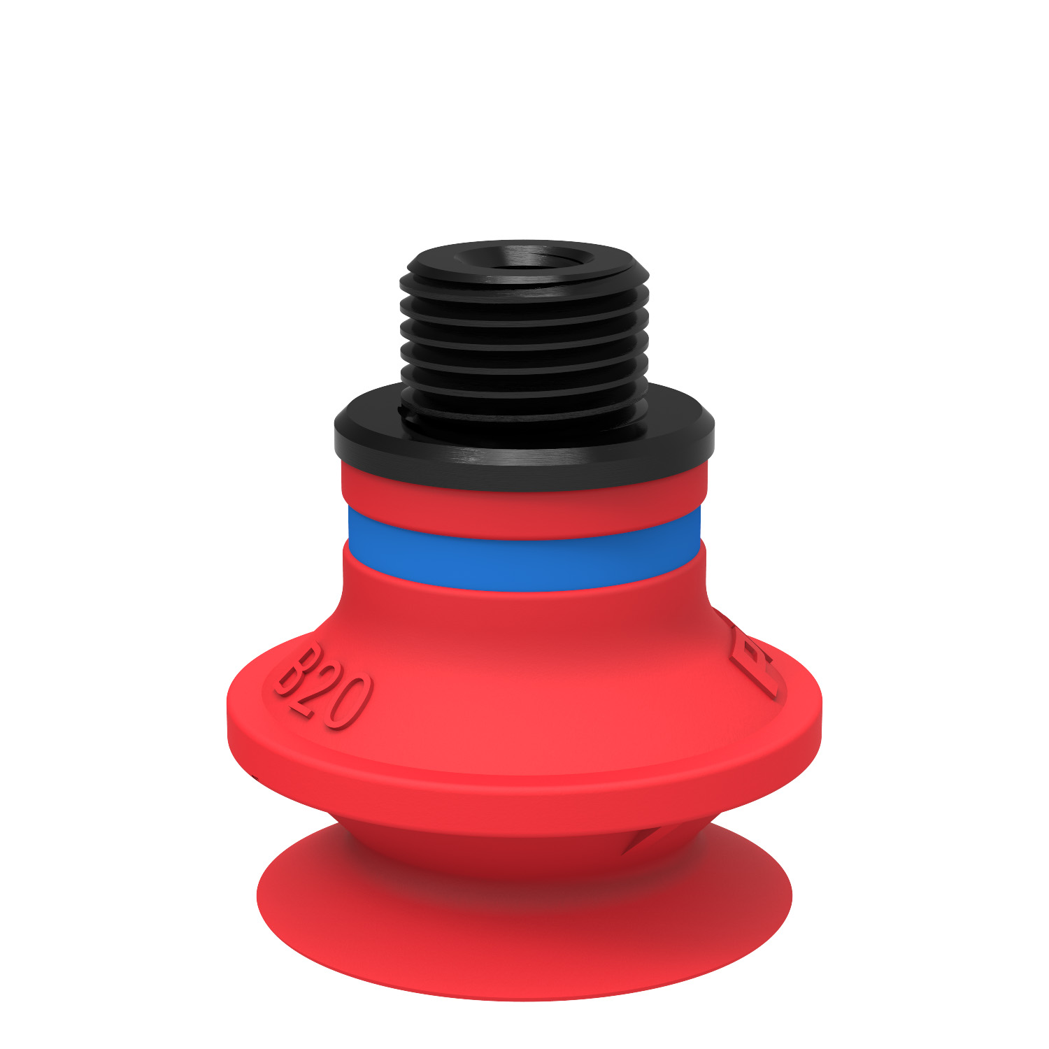 Piab Suction cup B20 Silicone, G1/8 male/M5 female