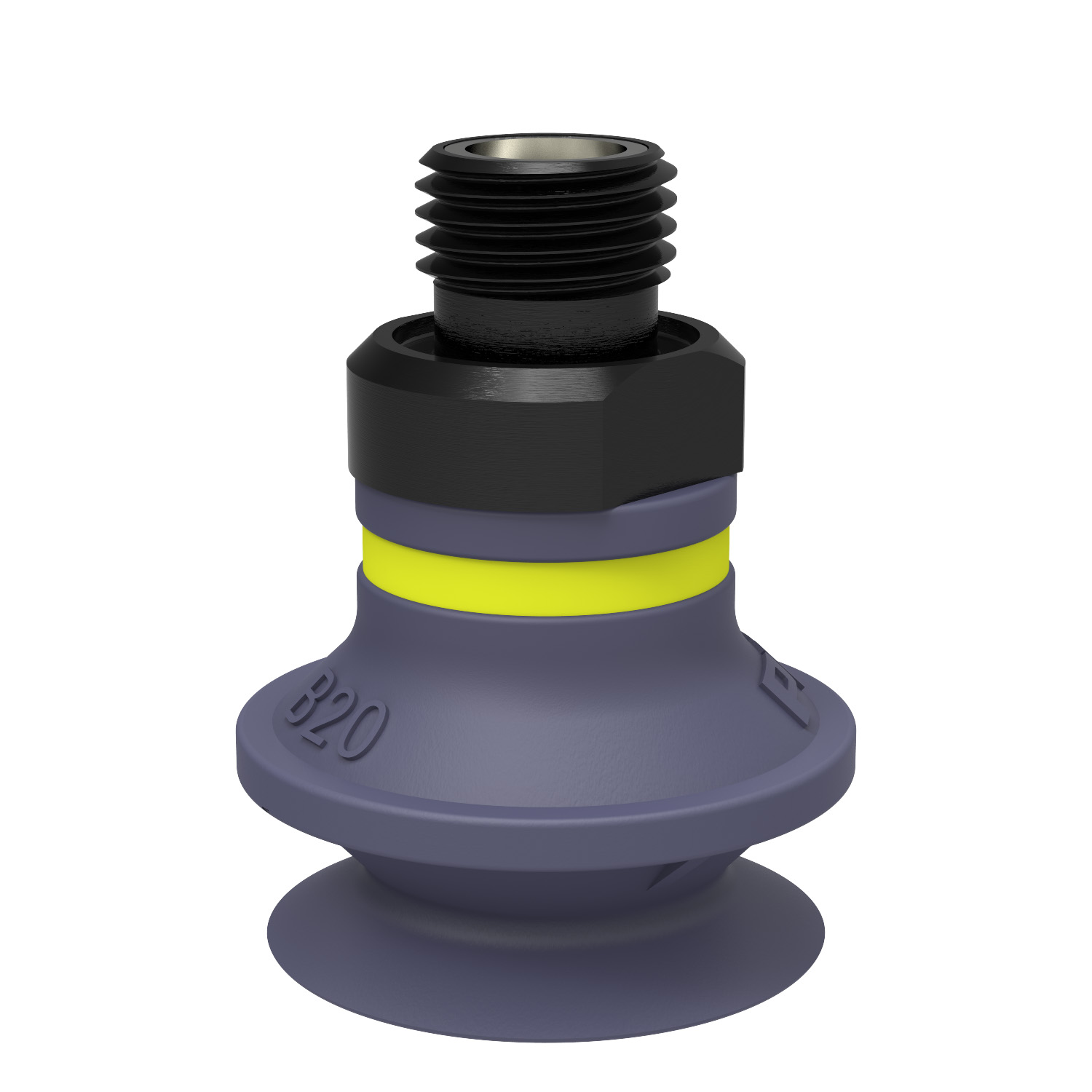Piab Suction cup B20 HNBR, G1/8 male, with mesh filter