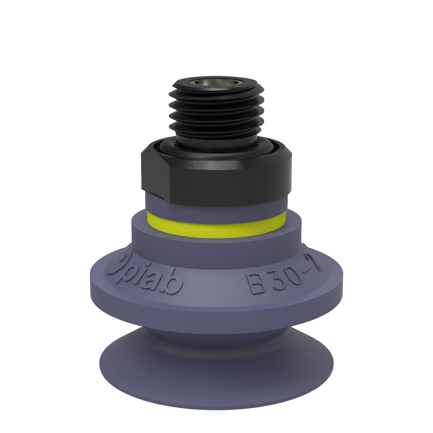Piab Suction cup B30-2 HNBR, G1/4 Male, with dual flow control valve