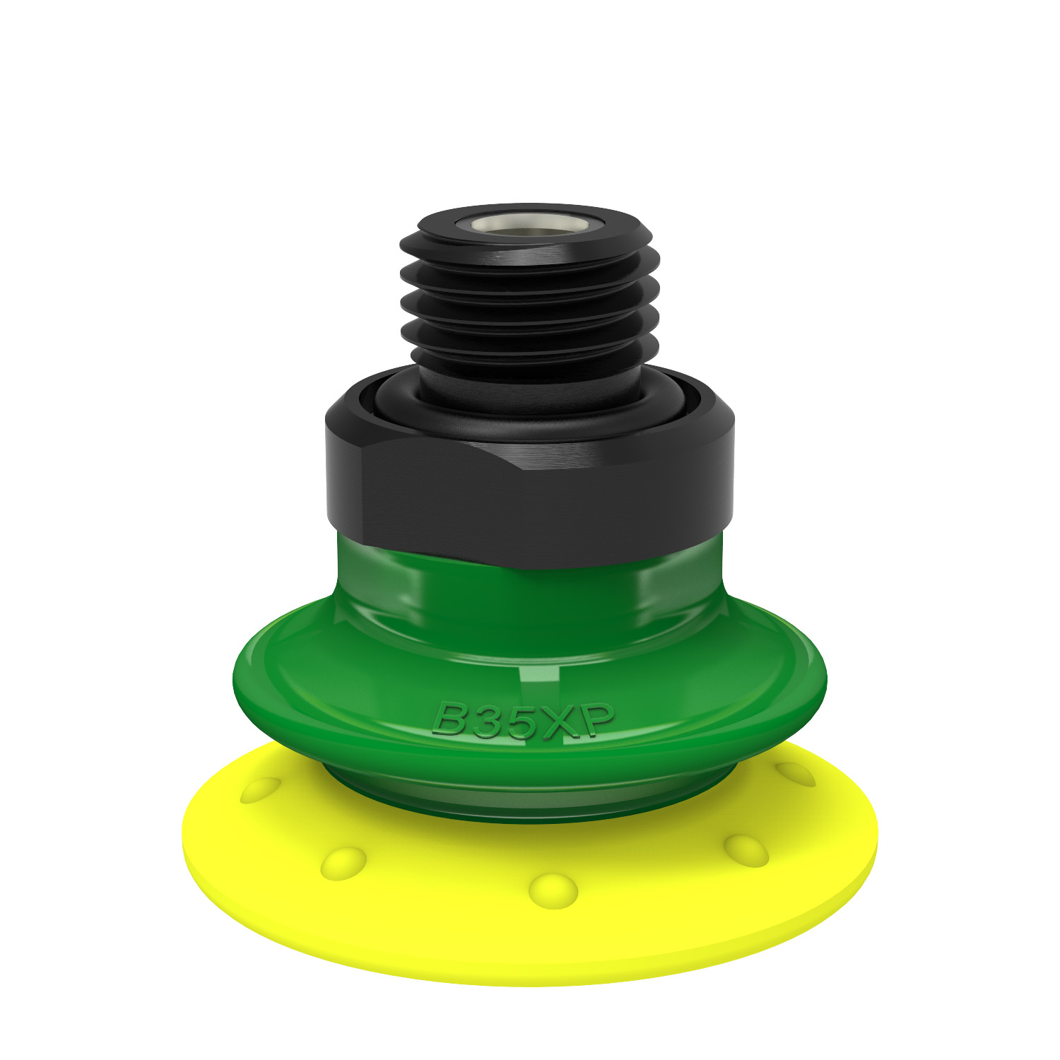 Piab Suction cup B35XP Polyurethane 30/60,G1/4 male with mesh filter