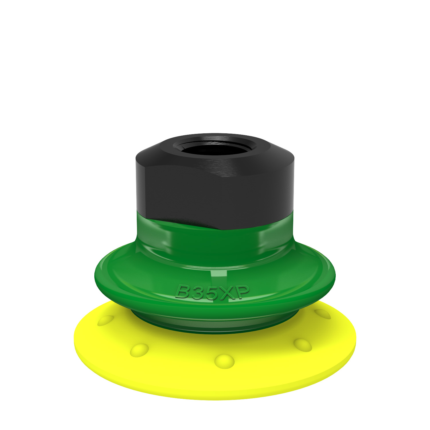 Piab Suction cup B35XP Polyurethane 30/60, 1/8 NPSF female, with mesh filter