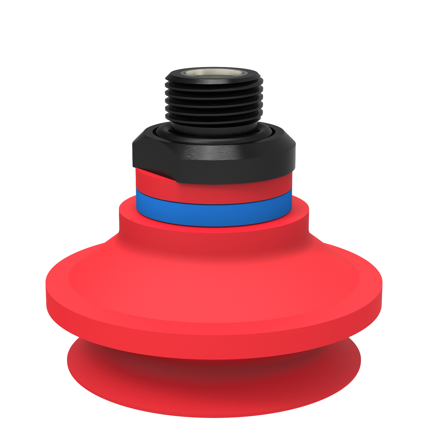 Piab Suction cup B50-2 Silicone with filter, G3/8 male, with mesh filter