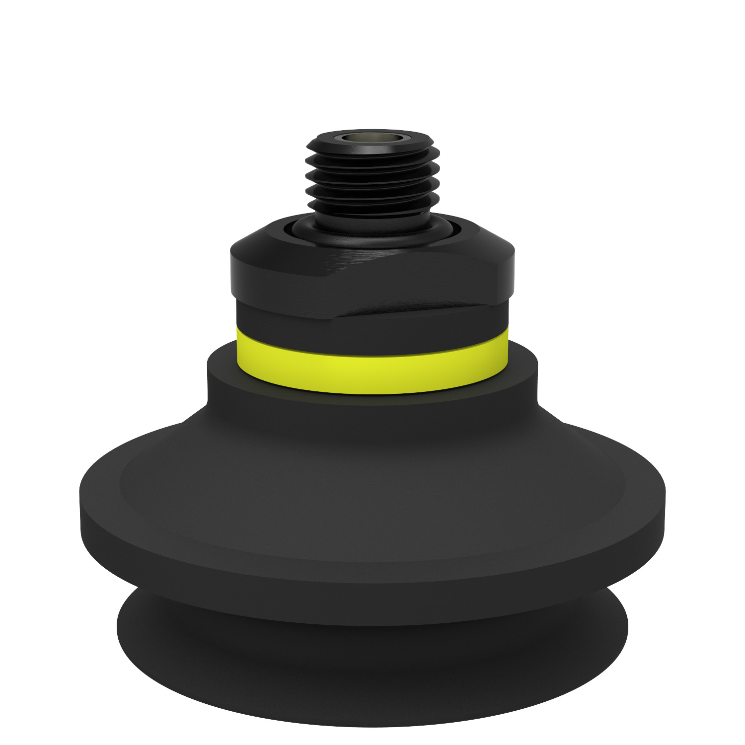 Piab Suction cup B50-2 Nitrile-PVC with filter, G1/4 male, with mesh filter