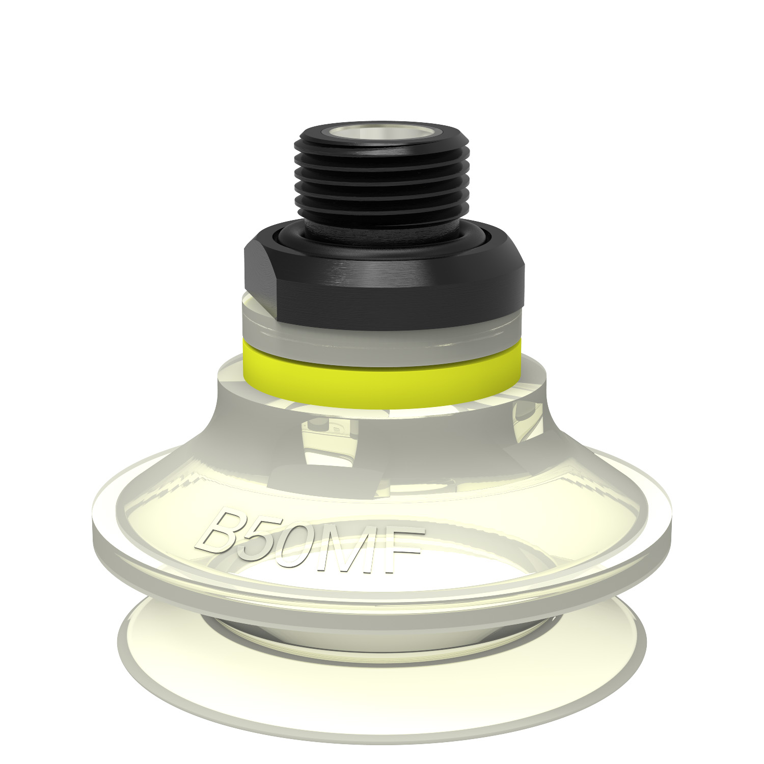 Piab Suction cup B50MF Thermoelastic polyurethane, G3/8 male, with mesh filter