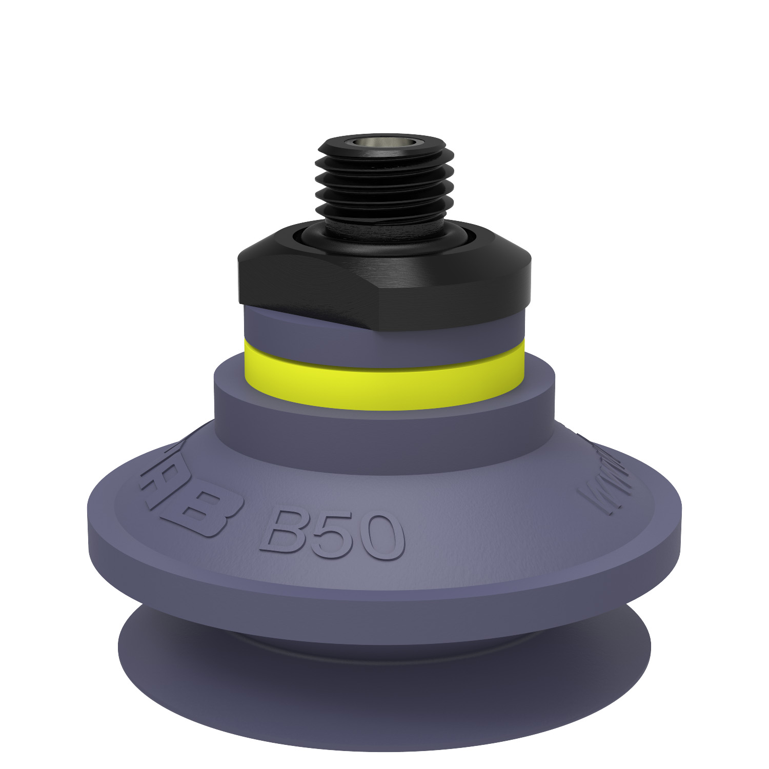 Piab Suction cup B50 HNBR, G1/4 male, with mesh filter