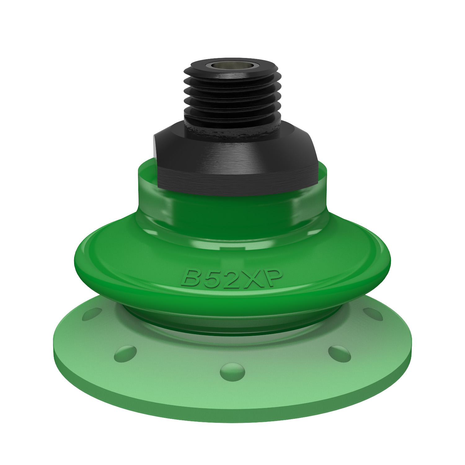 Piab Suction cup B52XP Polyurethane 60, 1/4 NPT male with mesh filter