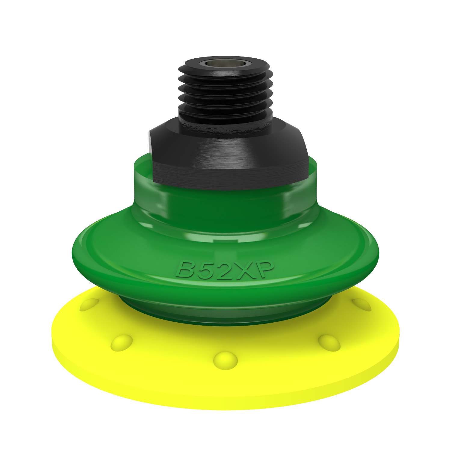 Piab Suction cup B52XP Polyurethane 30/60, 1/4 NPT male with mesh filter