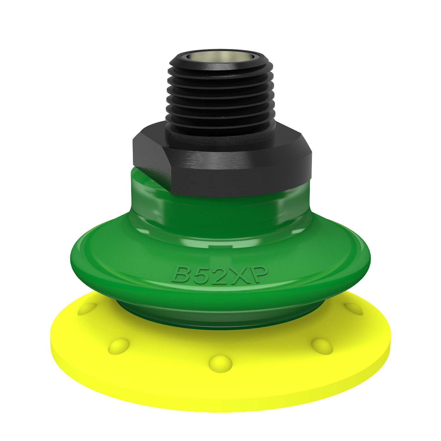 Piab Suction cup B52XP Polyurethane 30/60, 3/8 NPT male with mesh filter
