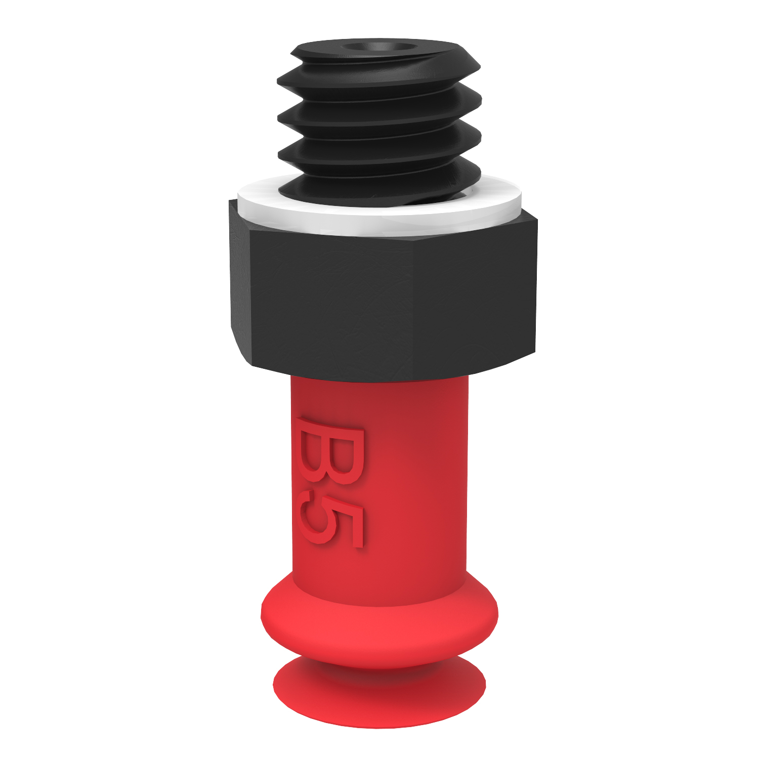 Piab Suction cup B5 Silicone, M5 male